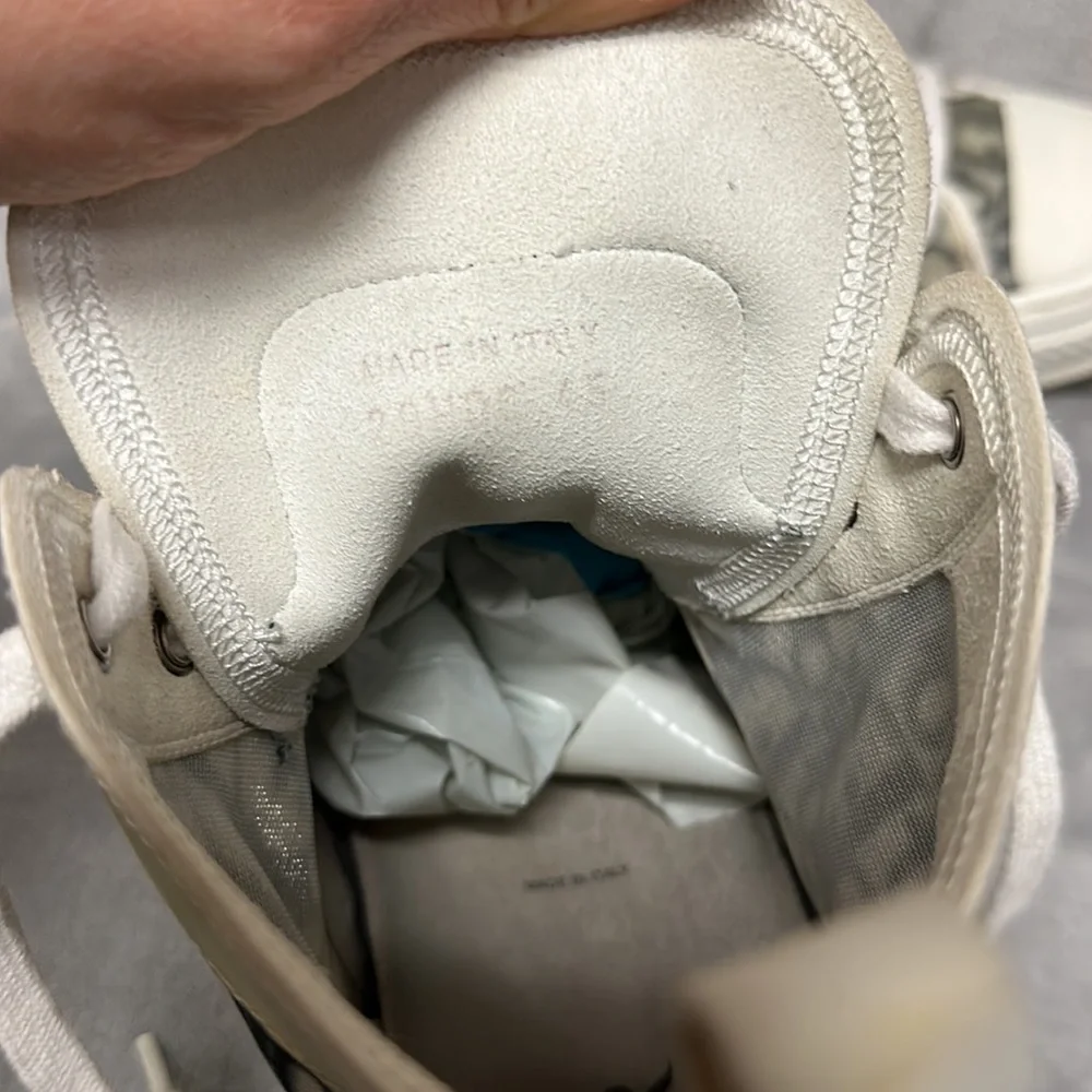 Christian Dior B23 Oblique Logo Canvas Sneakers Size 45 - Picture 8 of 10